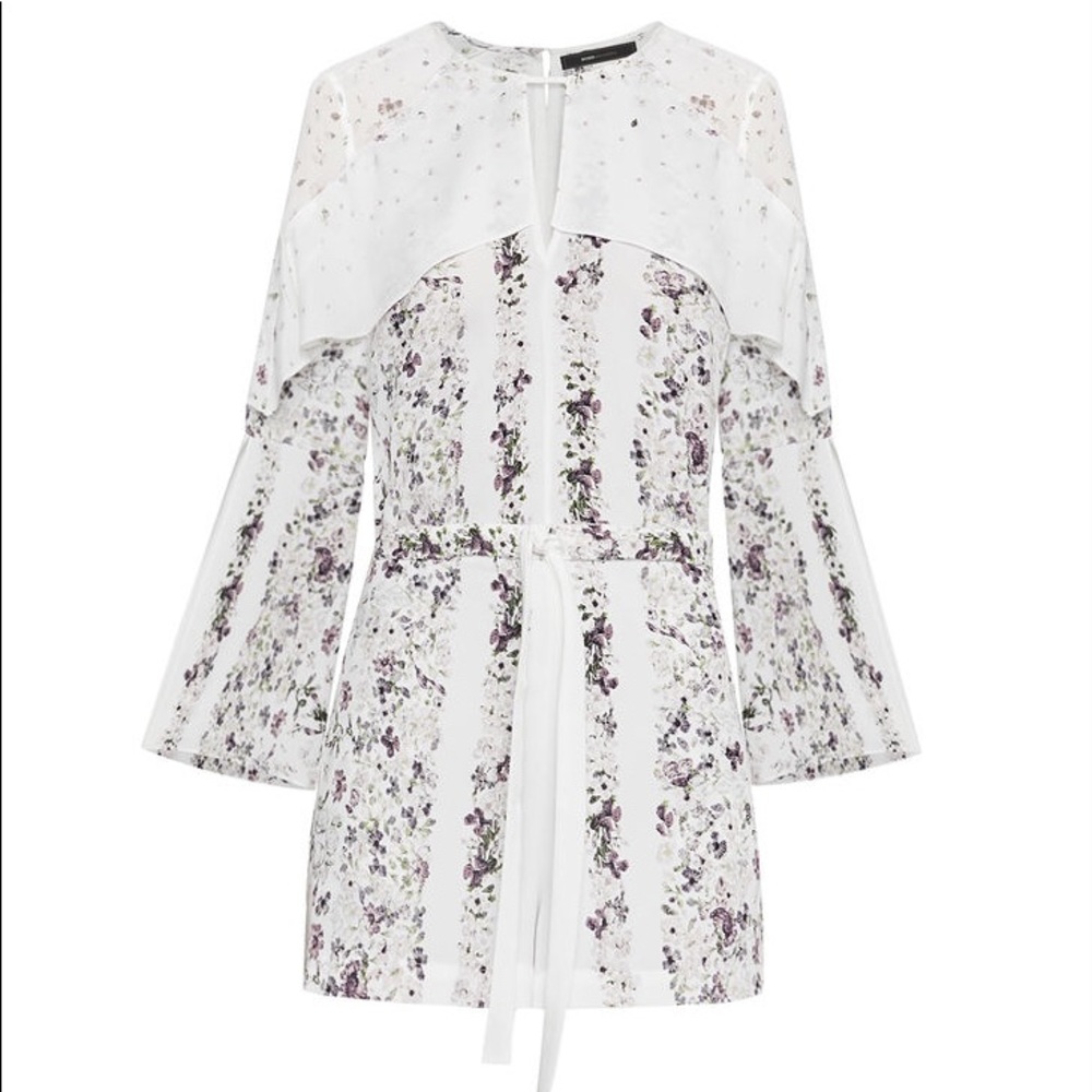 Never Been Worn BCBG Vivianne Ruffle Romper!